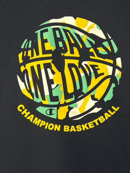 Champion Codorless Basket Ball  Round Tee - Medium