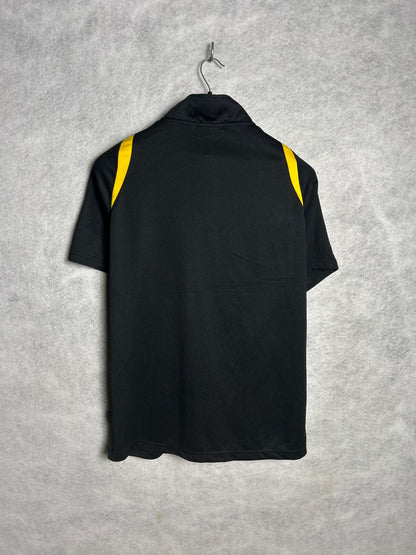 Fila Black Qtr Zip - Large