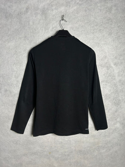 New Balance Black Full Sleeves Round Neck - Small