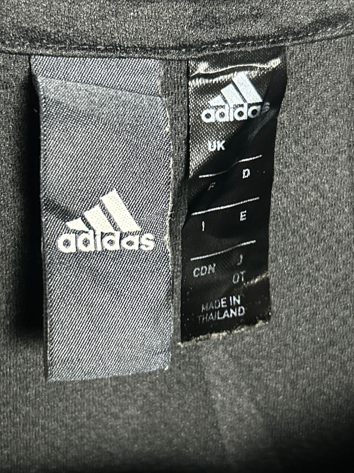 Adidas Black Full Sleeves Round Neck - Small