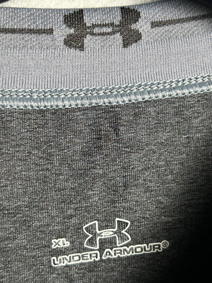 Under Armour Gray Round Neck Heat Gear - XL