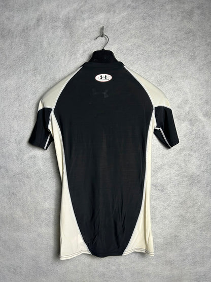 Under Armour Compression Black & Cream Round Neck - XXL
