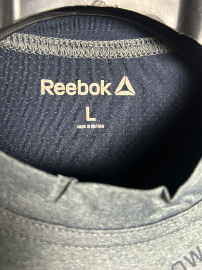 Reebok Gray Round Neck - Large
