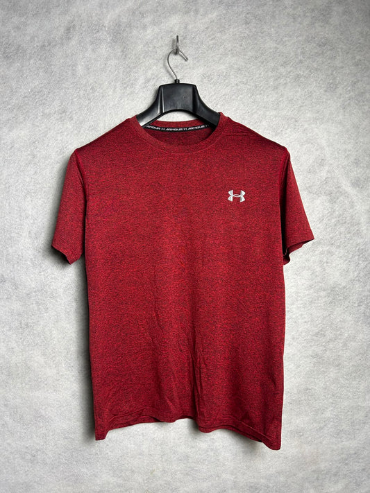 Under Armour Red Round Neck - Large