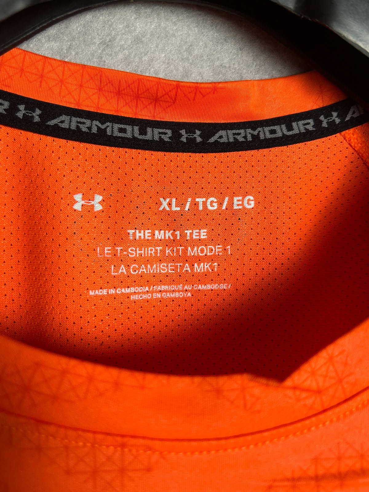 Under Armour The MK1 Tee Orange - XL