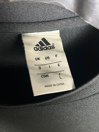 Adidas Black Dry Fit Round Neck - Large