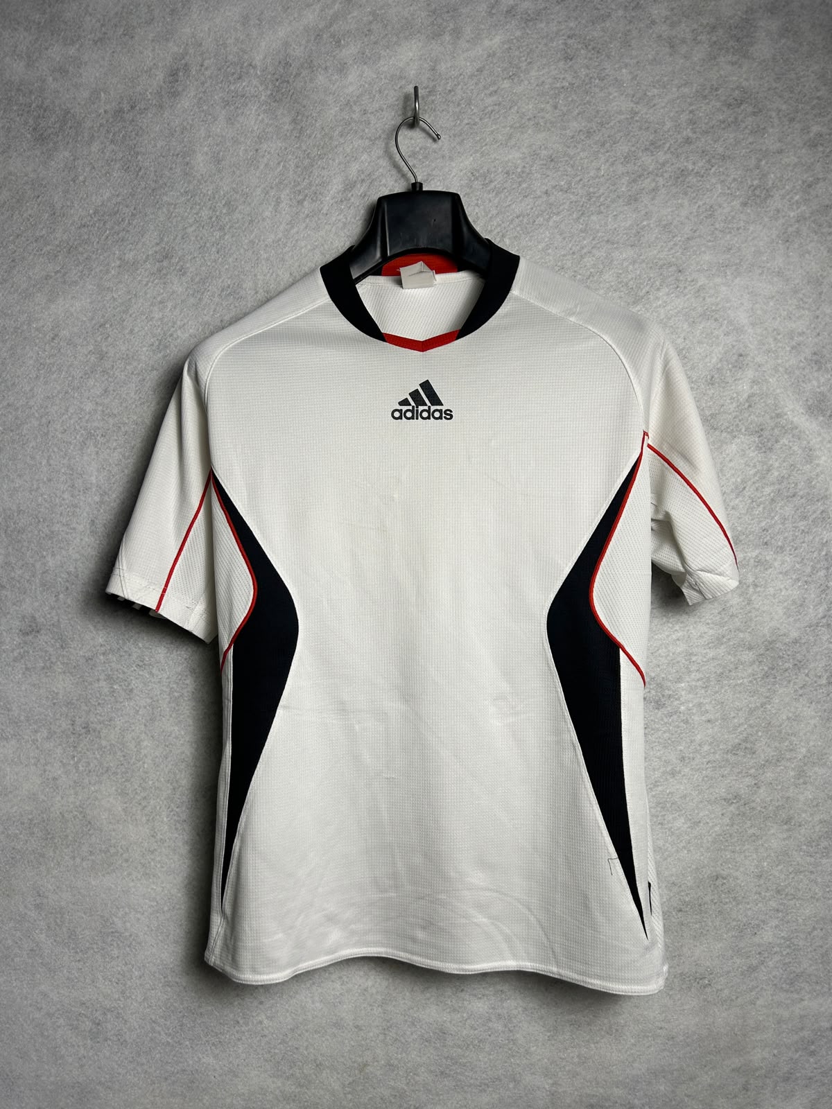 Adidas White Dry Fit Clima Cool Round Neck - Medium