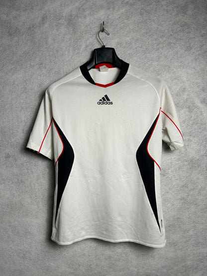 Adidas White Dry Fit Clima Cool Round Neck - Medium