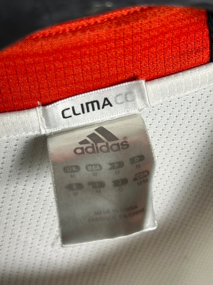 Adidas White Dry Fit Clima Cool Round Neck - Medium