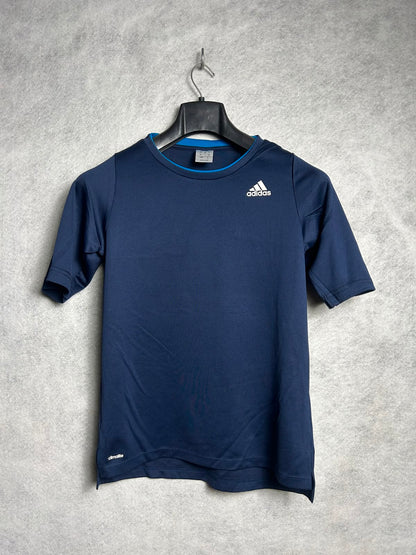 Adidas Purplish Blue Dry Fit Round Neck - Large