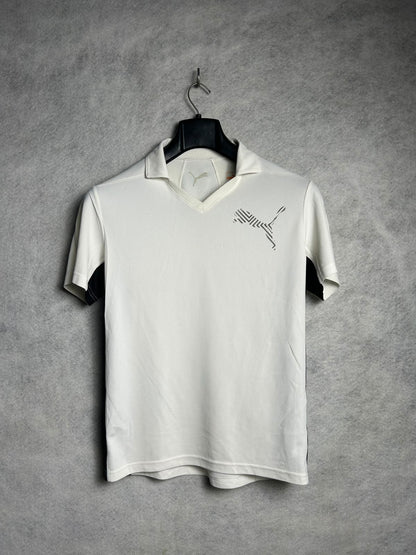 Puma White V Polo - Small