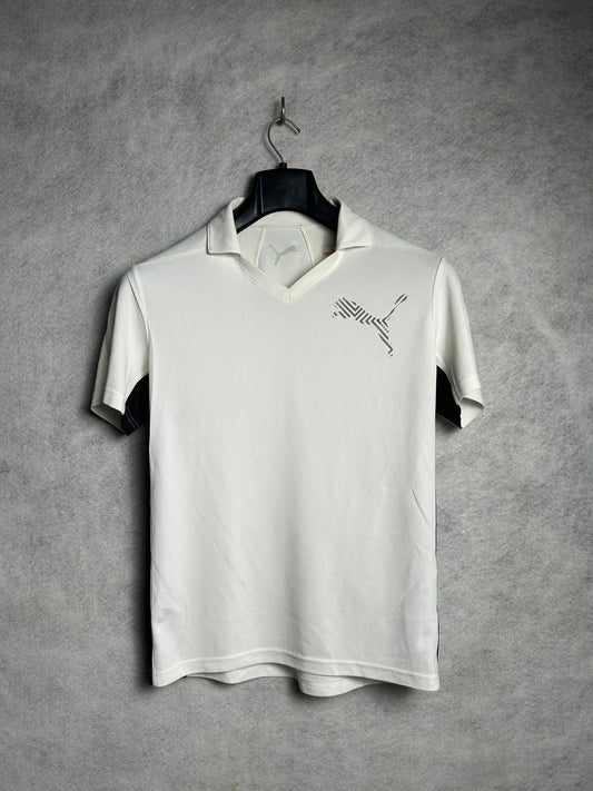 Puma White V Polo - Small