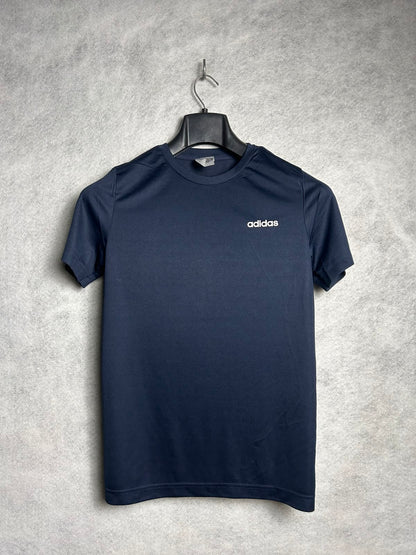 Adidas Purplish Blue Round Neck - Small