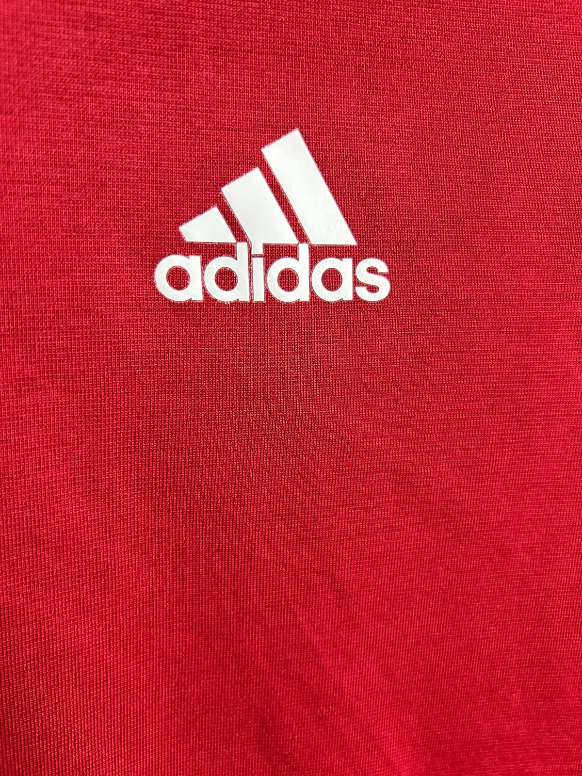 Adidas Red Round Neck - XXL