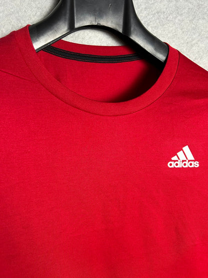 Adidas Red Round Neck - XXL