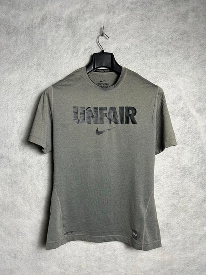 Nike Pro Combat Fitted Dry Fit Round Neck - Large