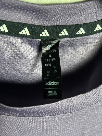 Adidas Purple Round Neck - XXL