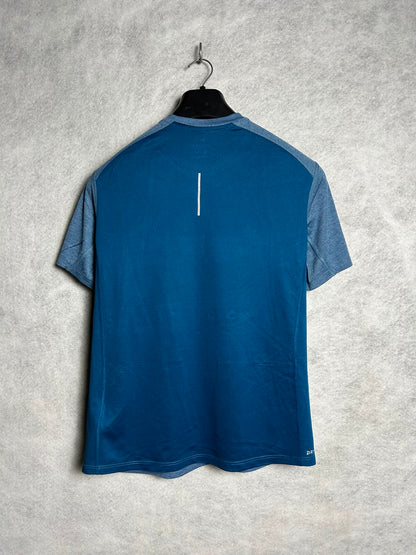 Nike Running Blue Dry Fit Round Neck - Large