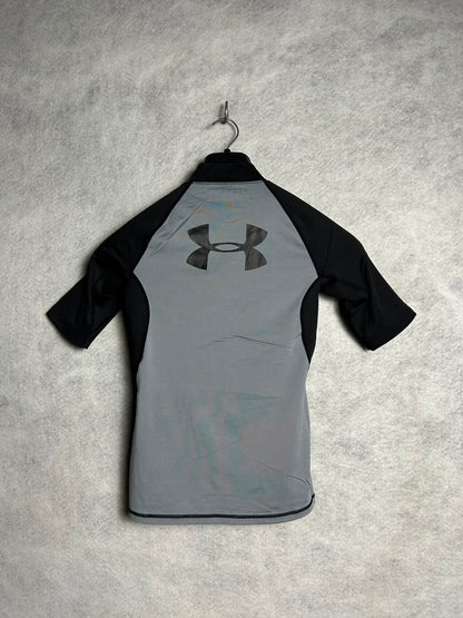 Under Armour Black High Round Neck - Small