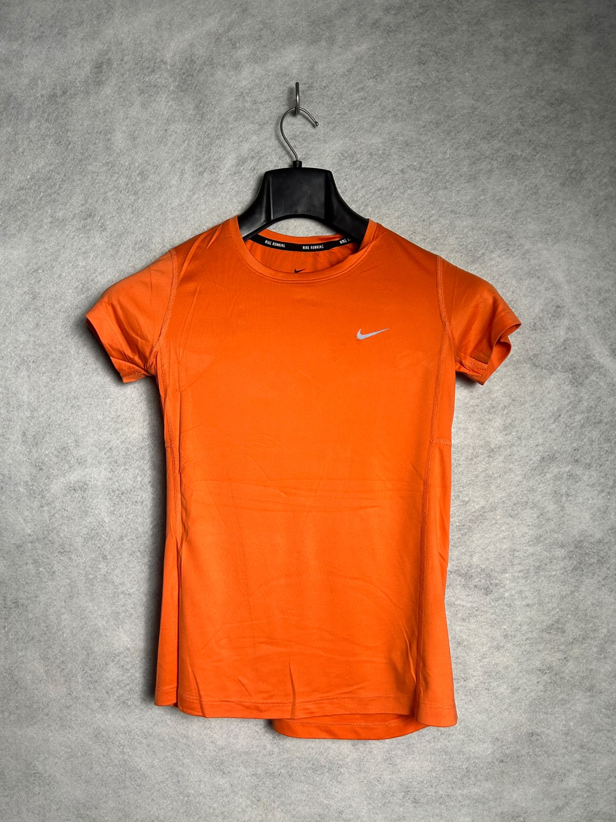 Nike Running Orange Round Neck - Small