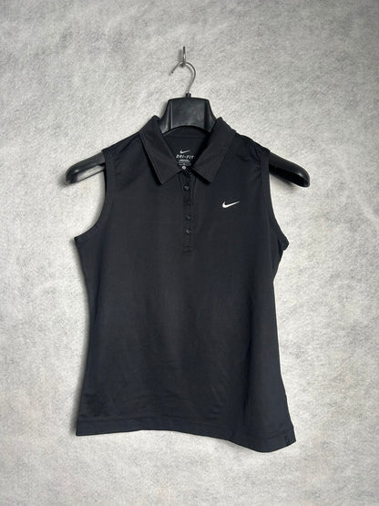 Nike Polo Sando Black Women - Medium