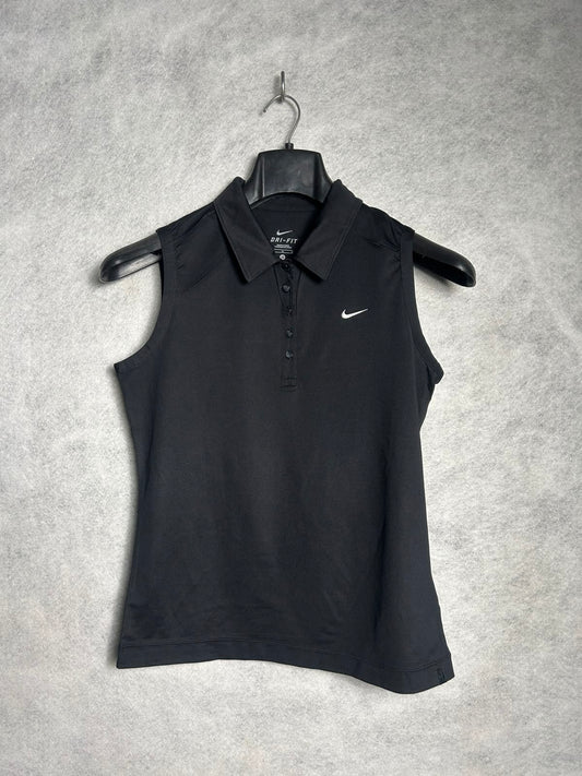 Nike Polo Sando Black Women - Medium