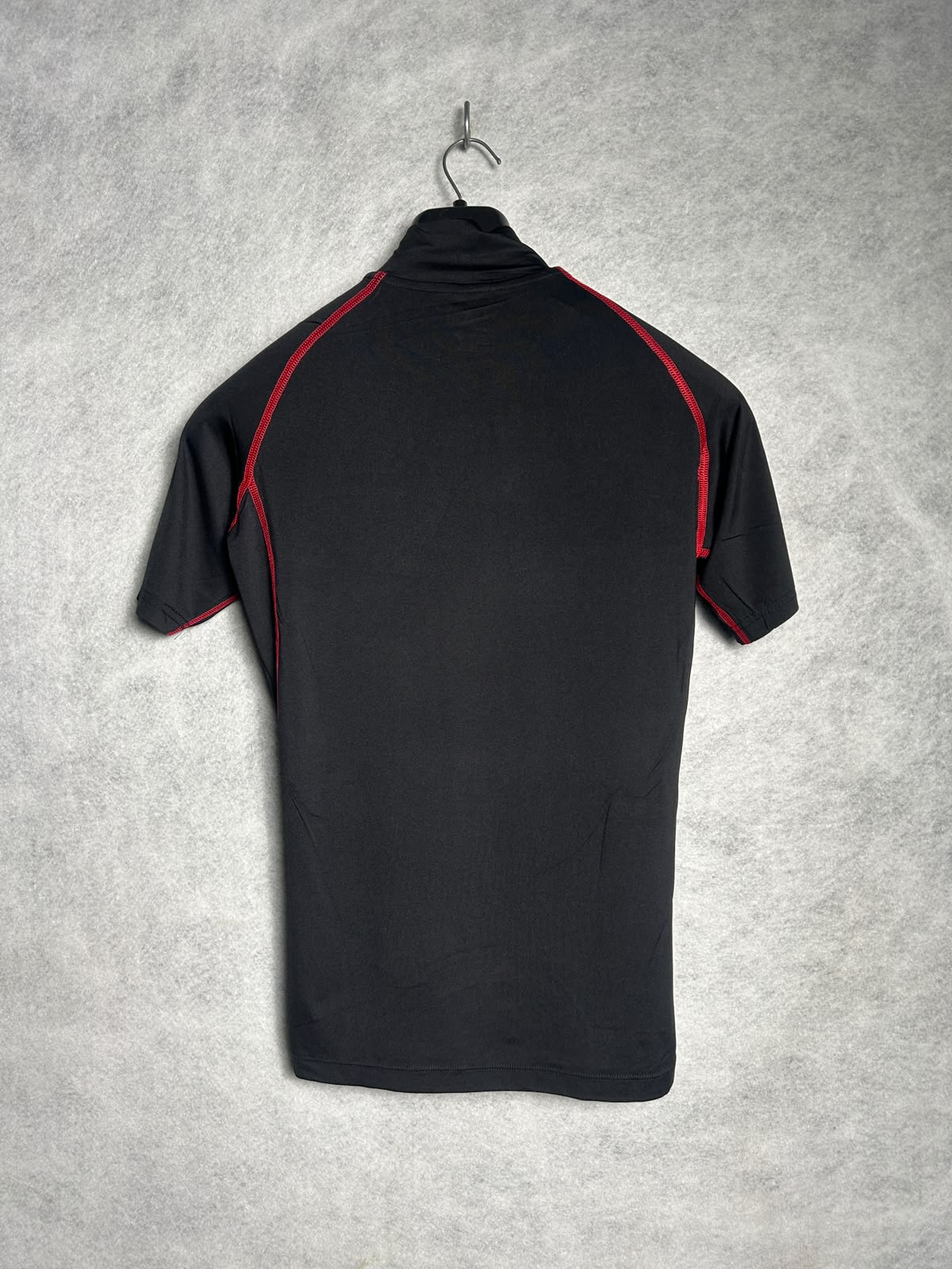 Armedes Black High Round Tee- Large