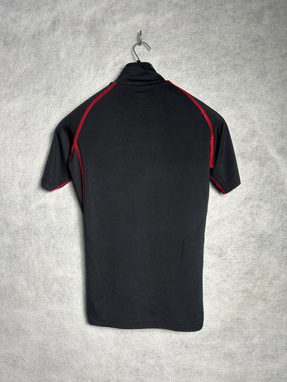 Armedes Black High Round Tee- Large