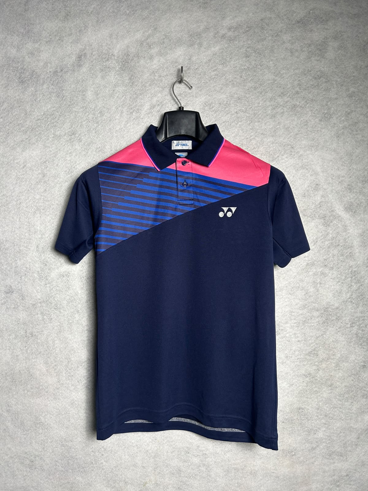 Yonex Blue & Pink Polo - Small
