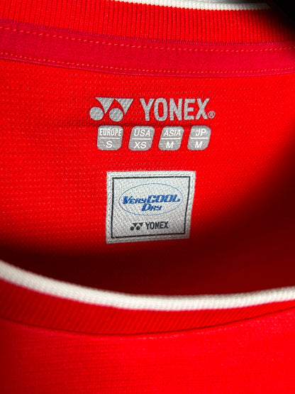 Yonex Red Round Neck - Small