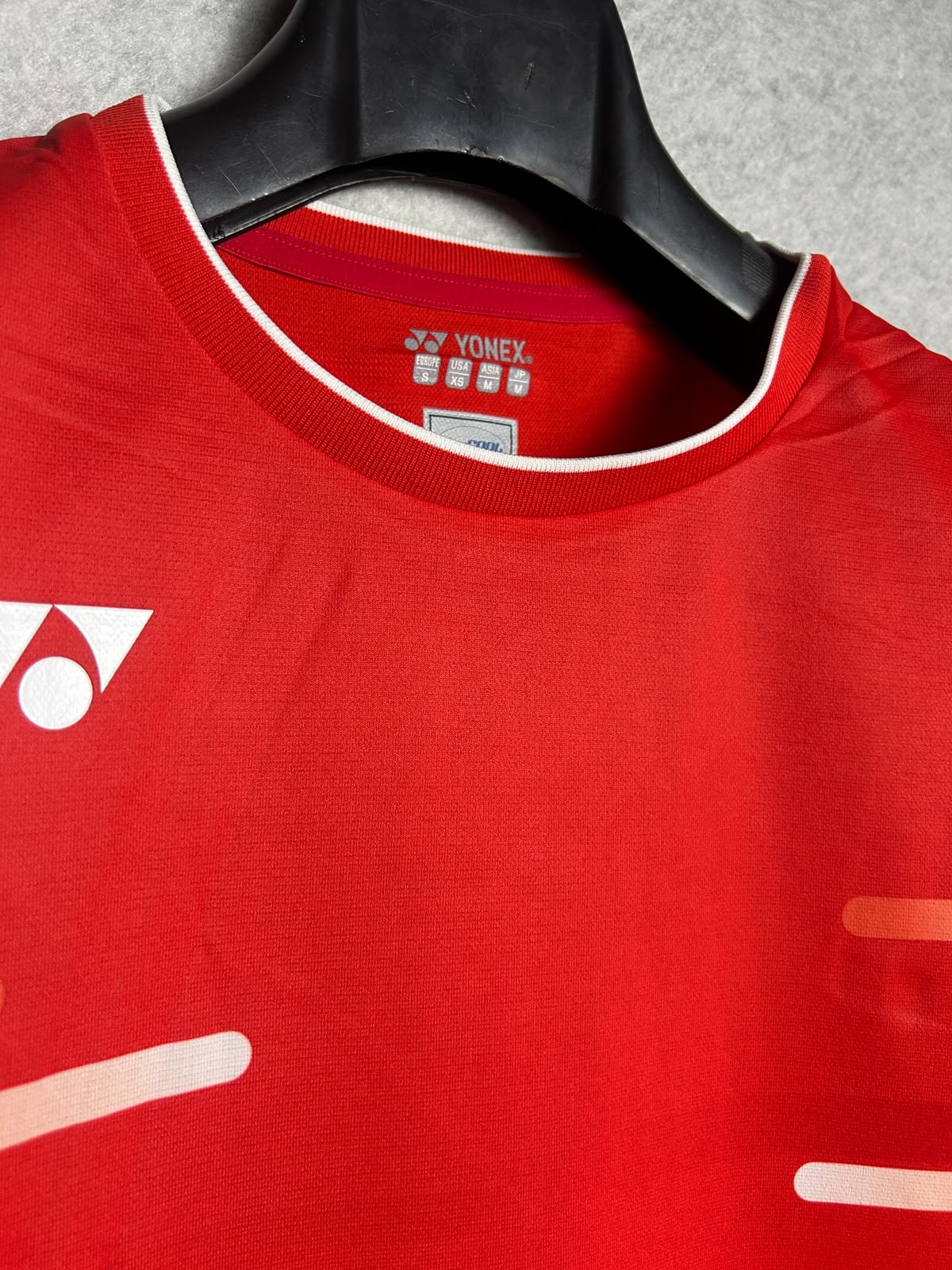 Yonex Red Round Neck - Small