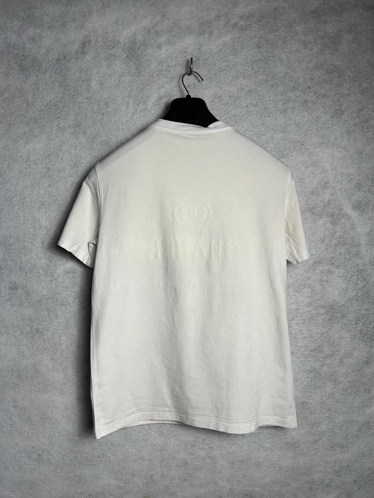 Chanel Cream White Round Neck - Small