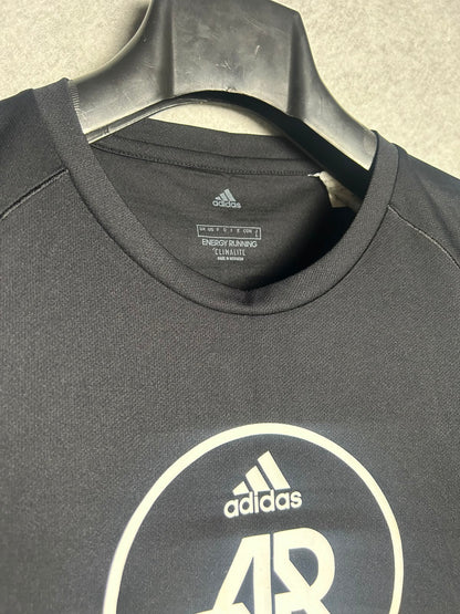 Adidas Energy Running Clima Lite Black Round Neck - Large