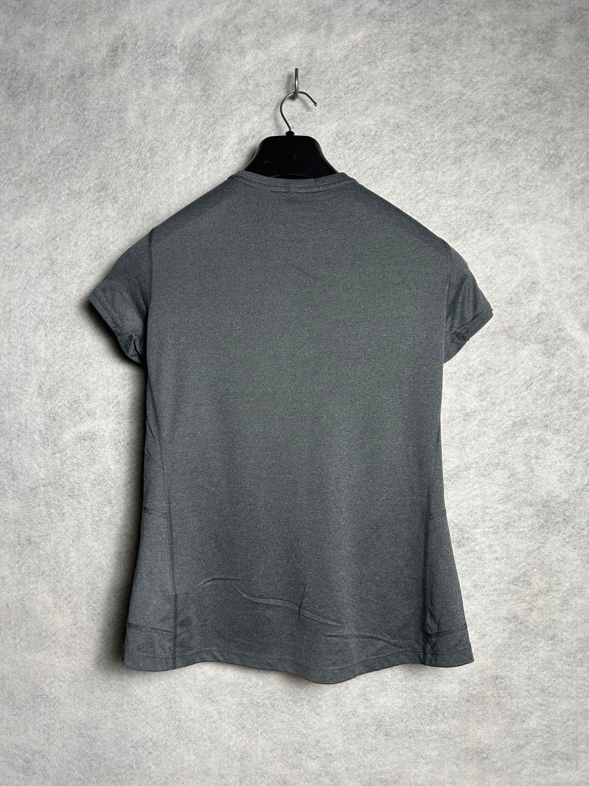 Nike Dri Fit Gray Round Neck - Large