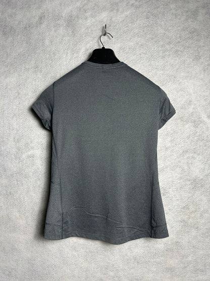 Nike Dri Fit Gray Round Neck - Large