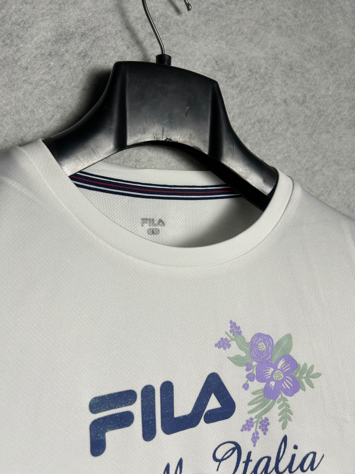 Fila White Round Neck - Large