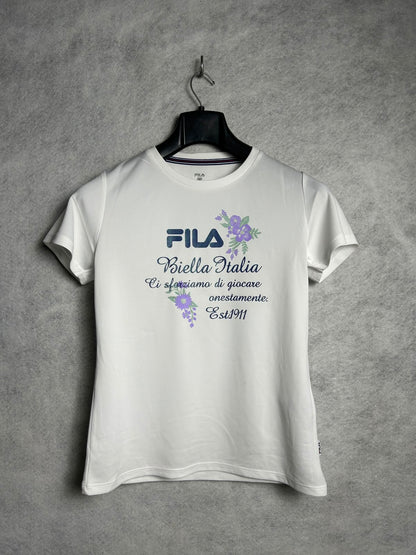 Fila White Round Neck - Large