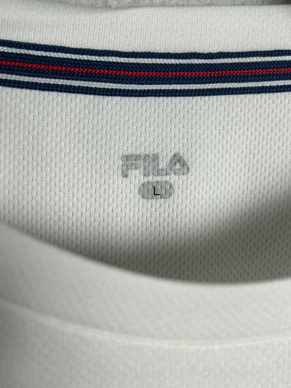 Fila White Round Neck - Large