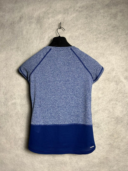 Adidas Clima Lite Purplish V Neck - Large