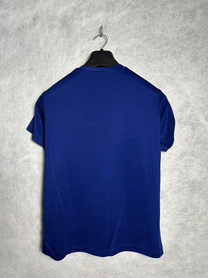 Fila Blue Round Neck Tee - Medium