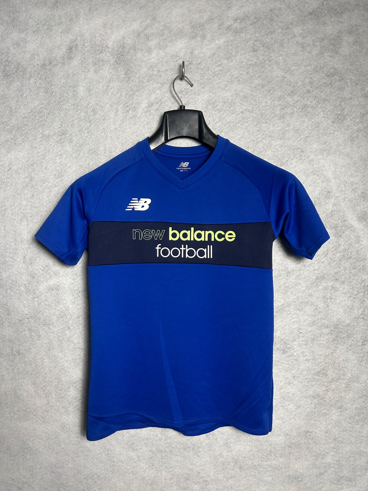 New Balance Football Blue V Neck - Small