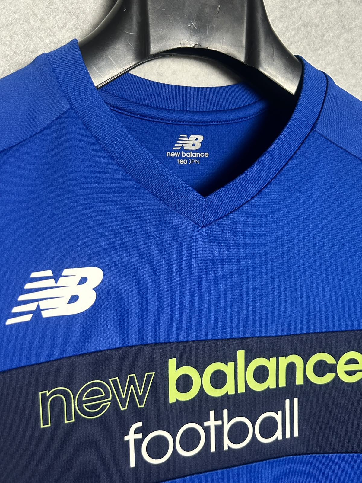 New Balance Football Blue V Neck - Small