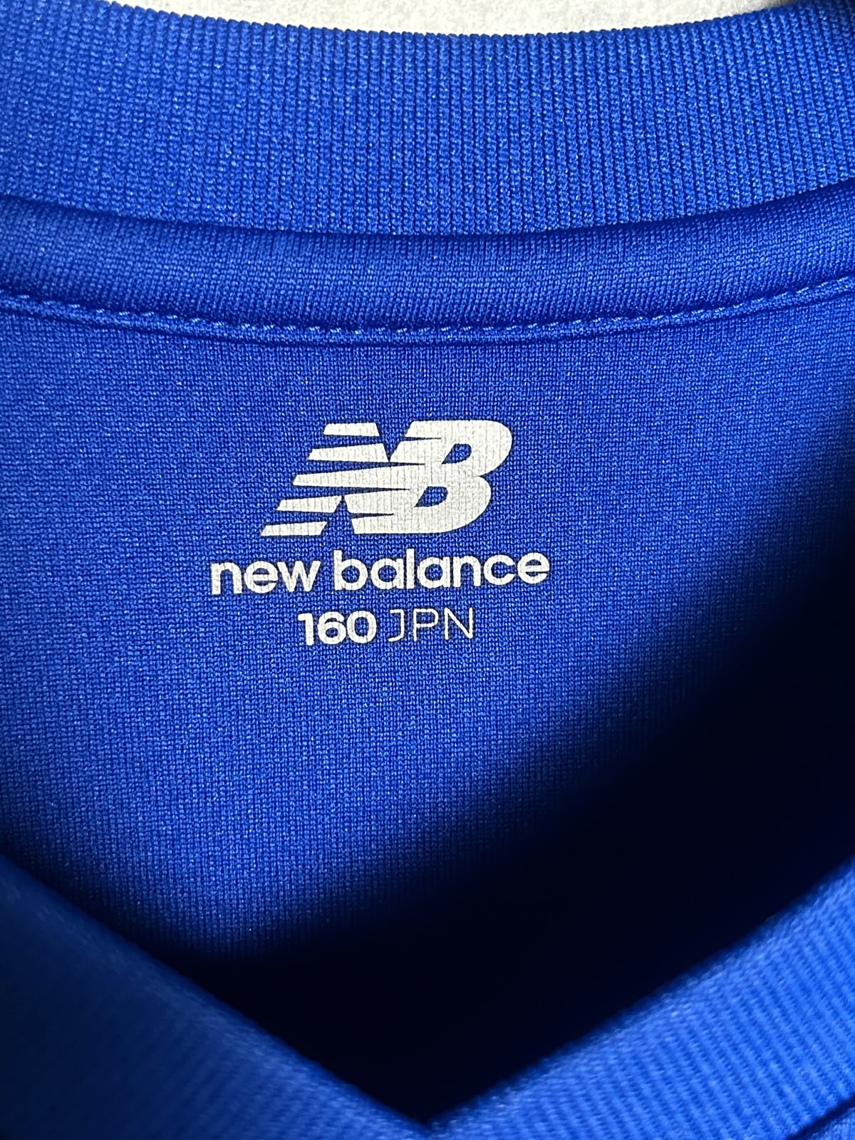 New Balance Football Blue V Neck - Small