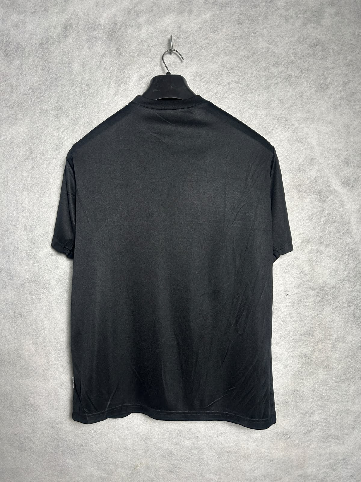Fila Black Round Neck Tee - Medium