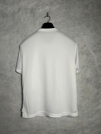Champion White Big Logo Round Neck - XL