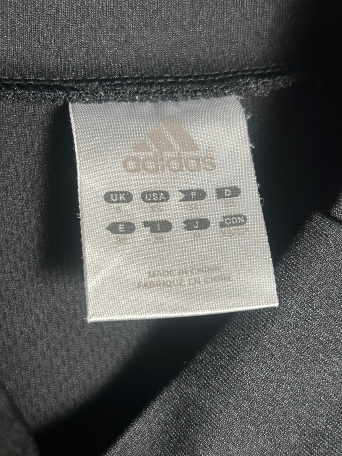 Adidas Black High Round Neck - XS