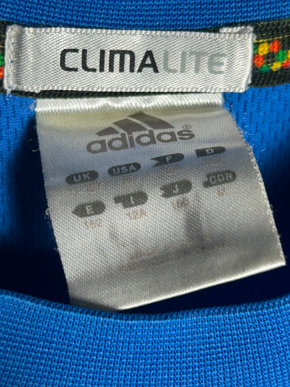 Adidas Blue ClimaLite Round Neck Tee - Medium