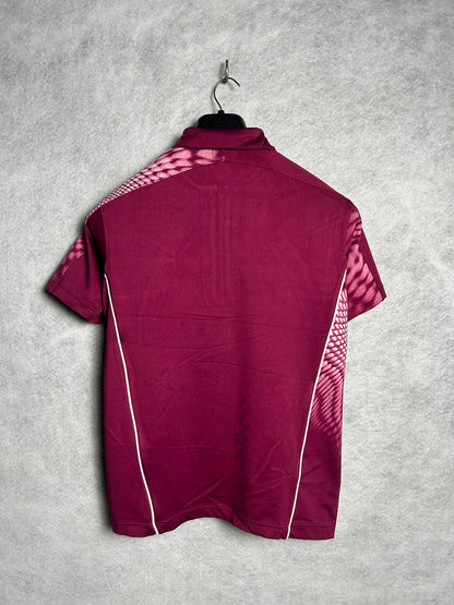 Yonex Purple QTR Zip Polo - Medium