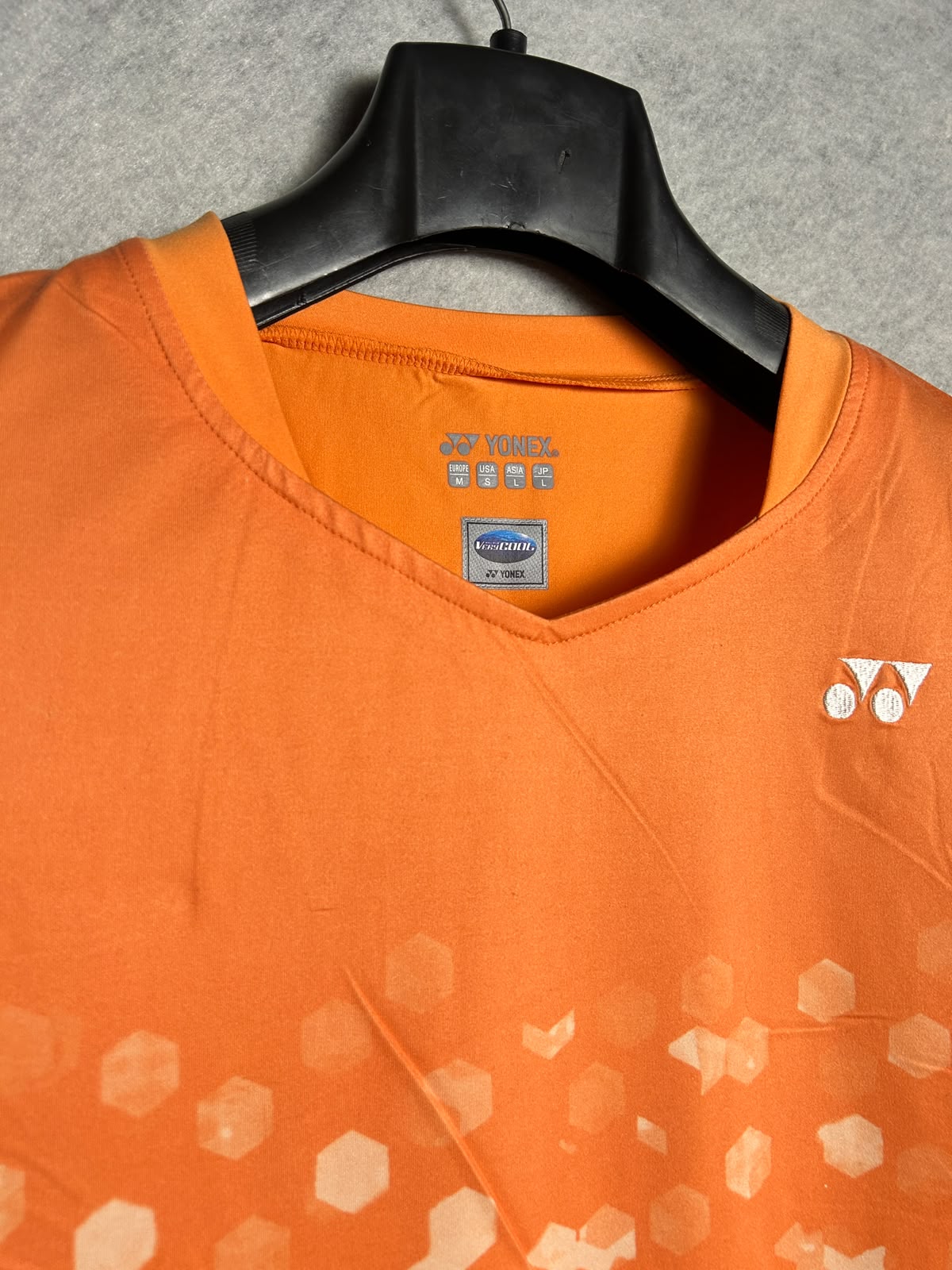 Yonex Orange V Cut Tee - Medium