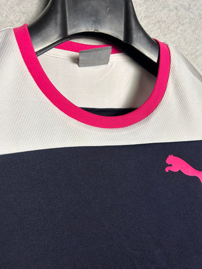 Puma Pink Logo Round Neck - Large